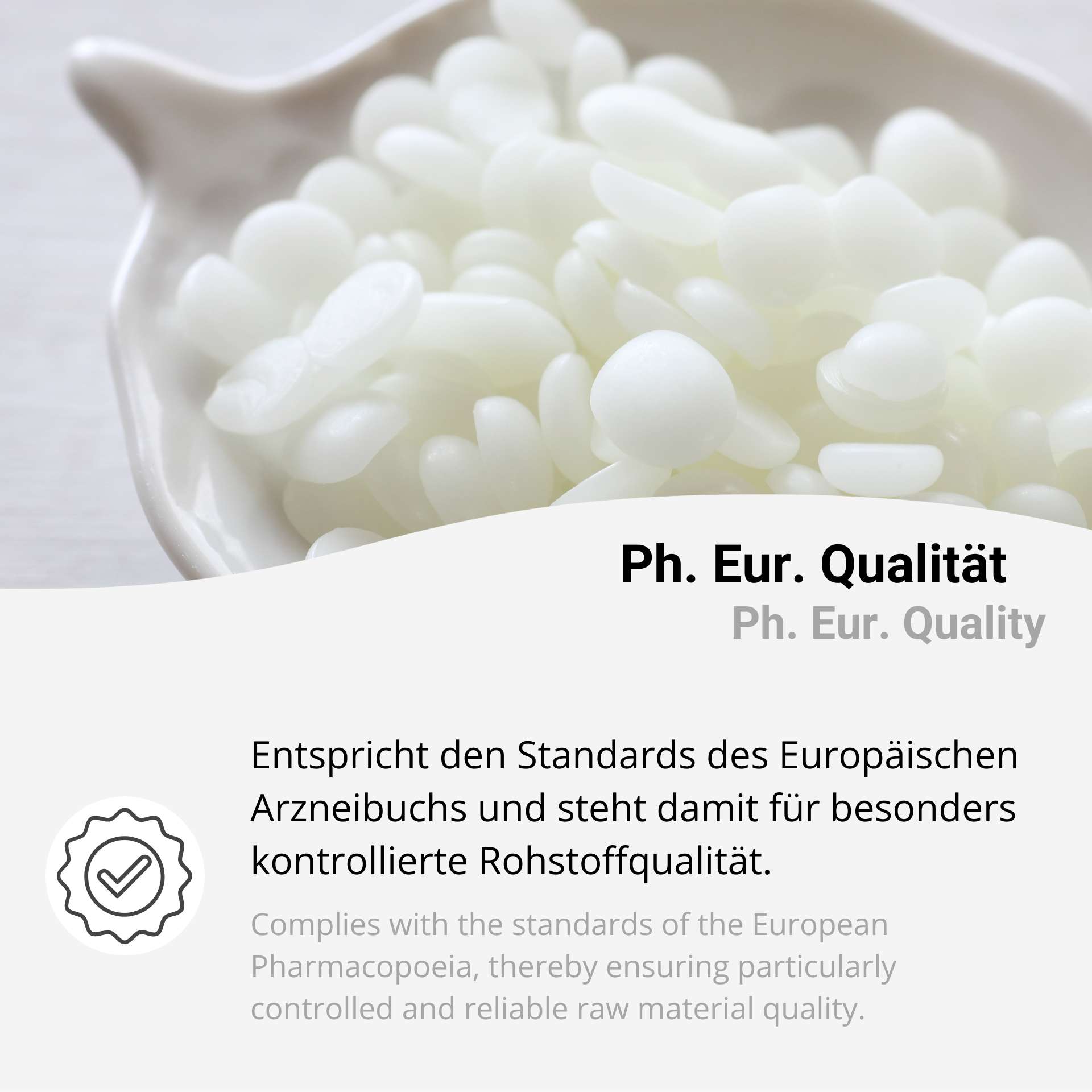Bienenwachs Ph. Eur. Cera alba weiß Pastillen