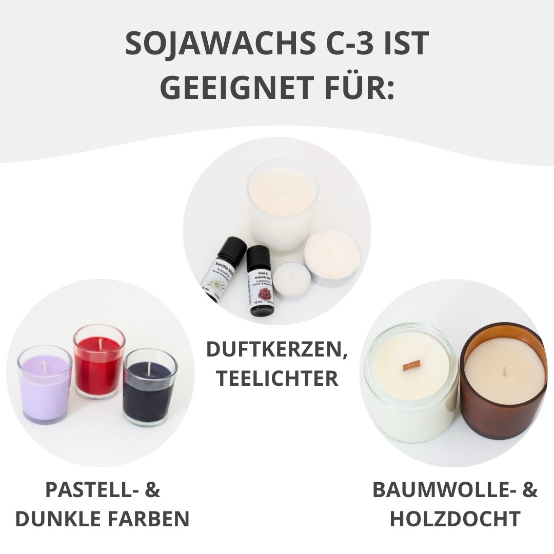 Sojawachs Flocken NatureWax® C-3
