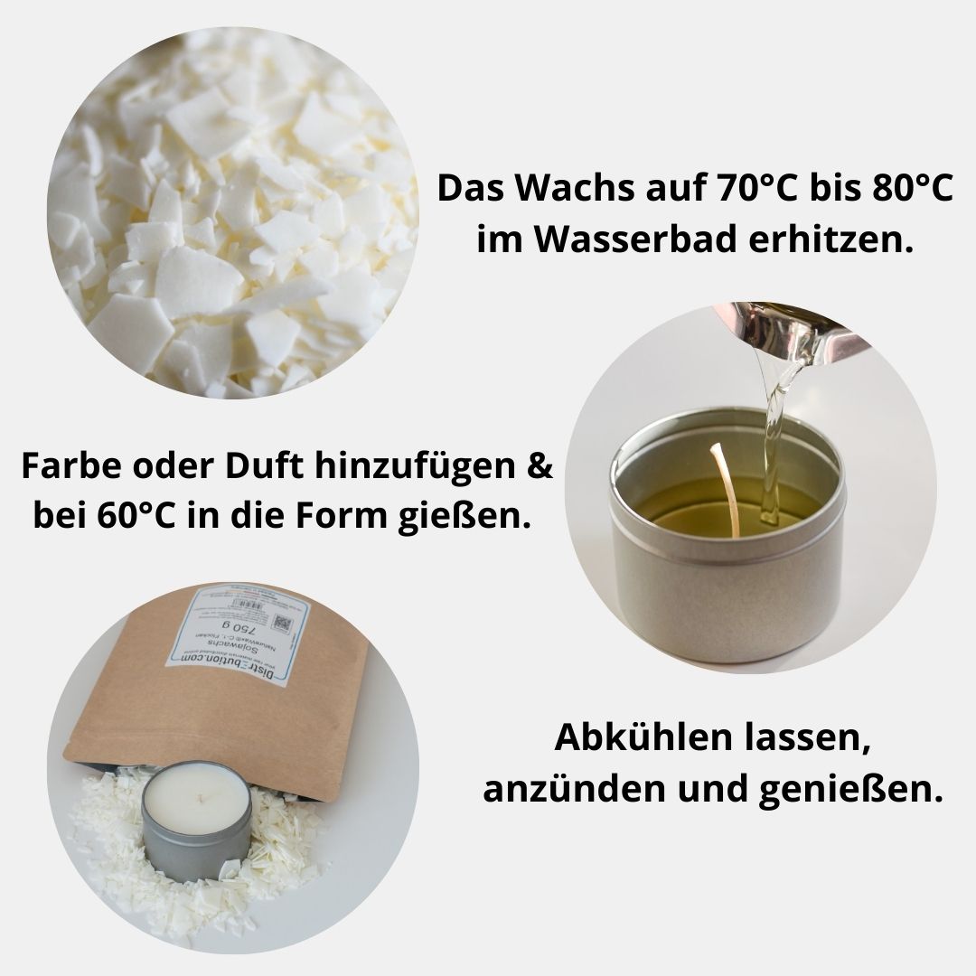 Sojawachs Flocken NatureWax® C-1