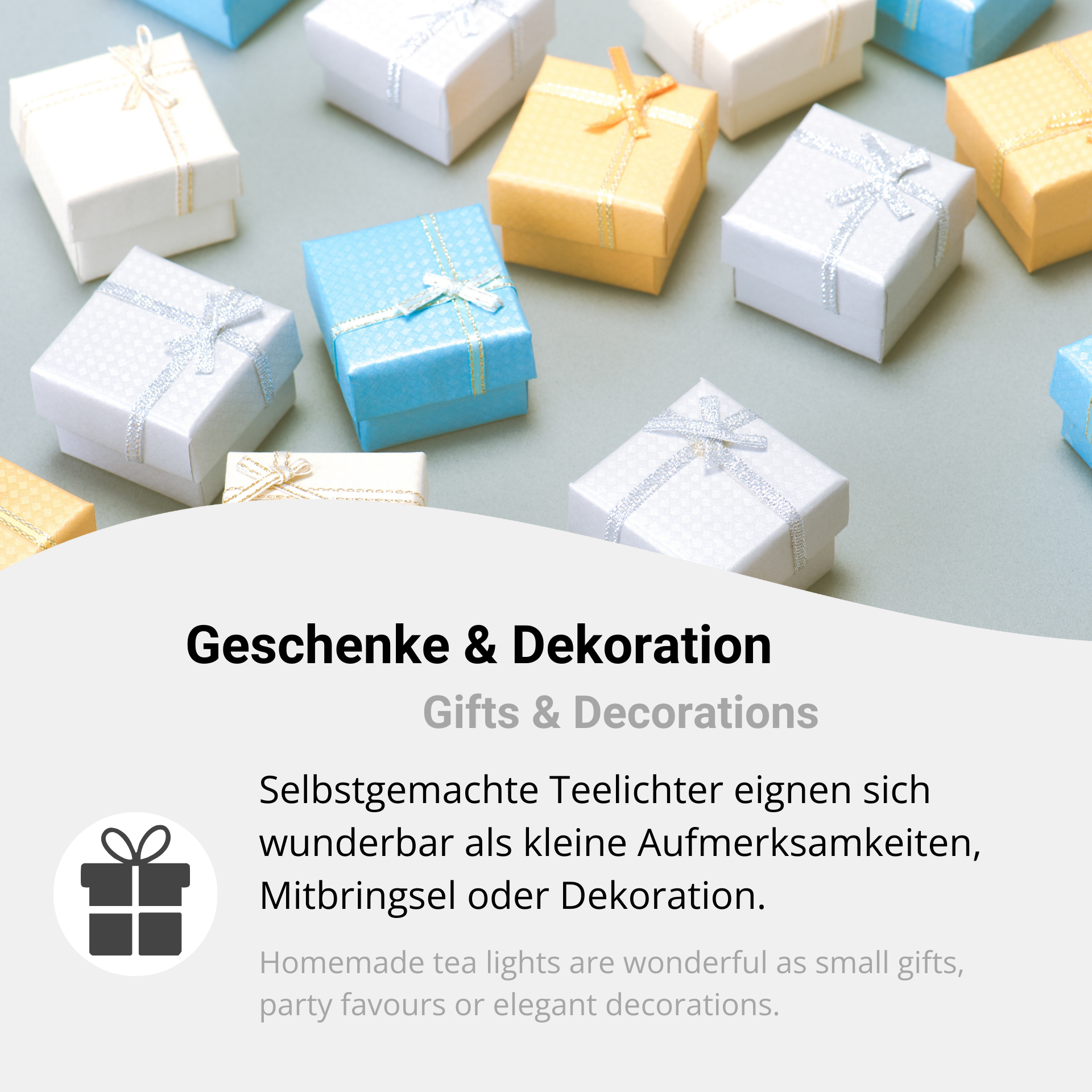 Teelichthüllen – Klassisch (20er Set)