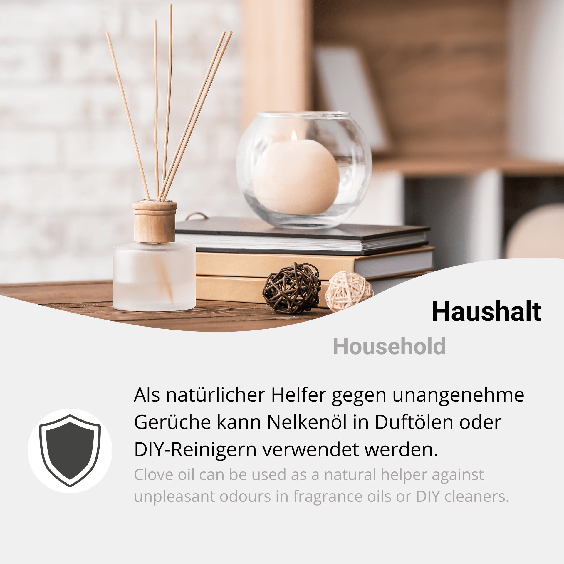 Nelkenöl im Haushalt