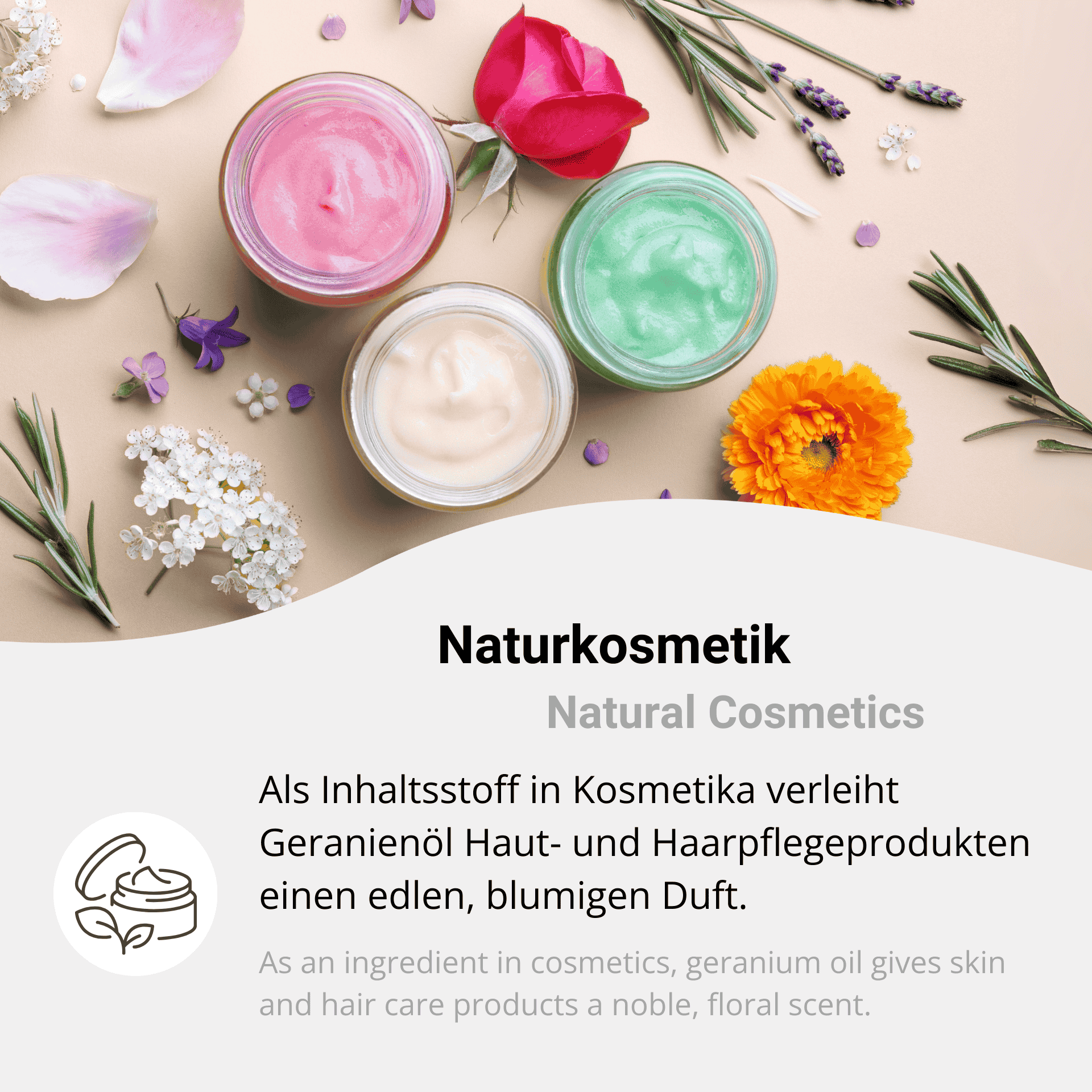 Geranienöl Ätherisches Öl