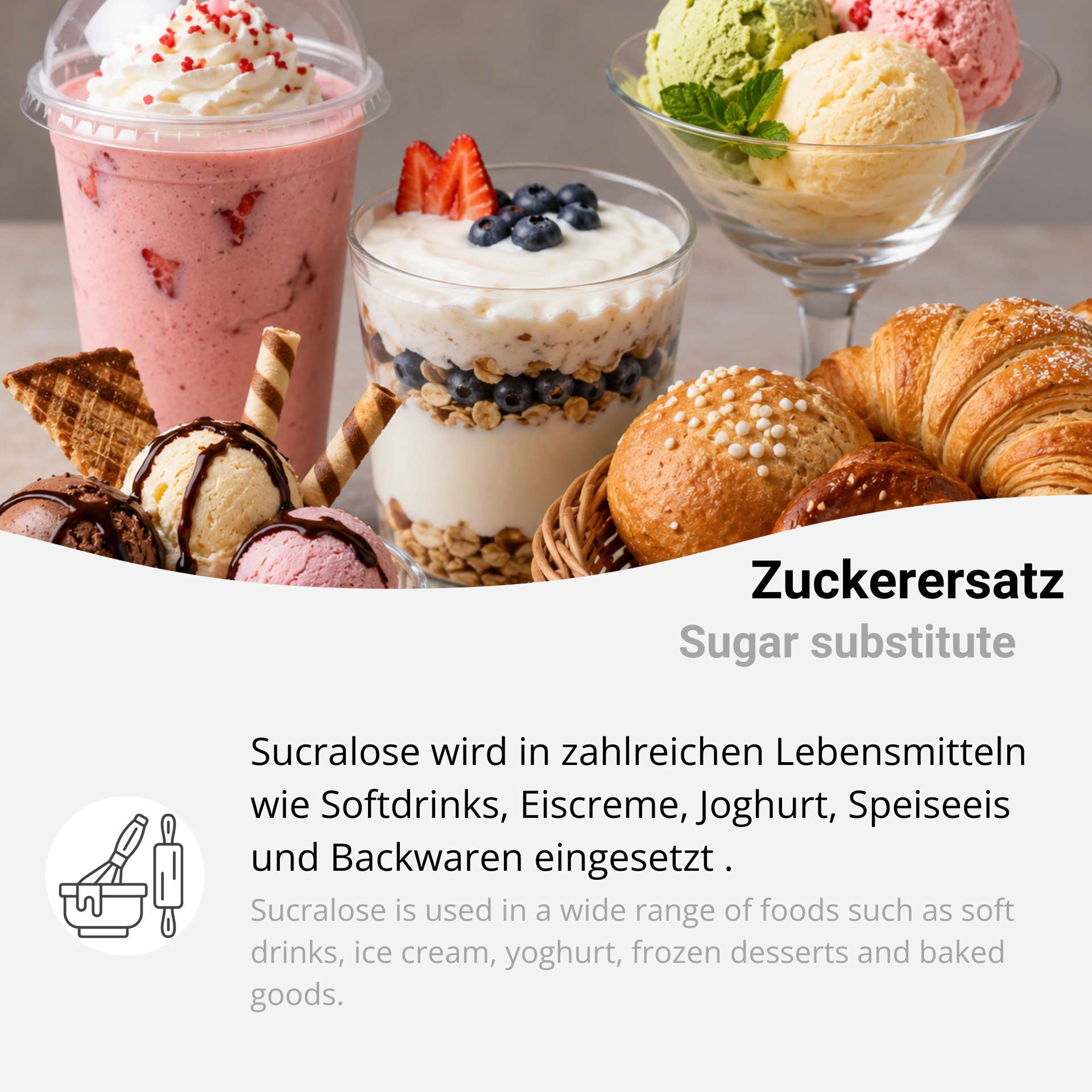 Sucralose Pulver E 955