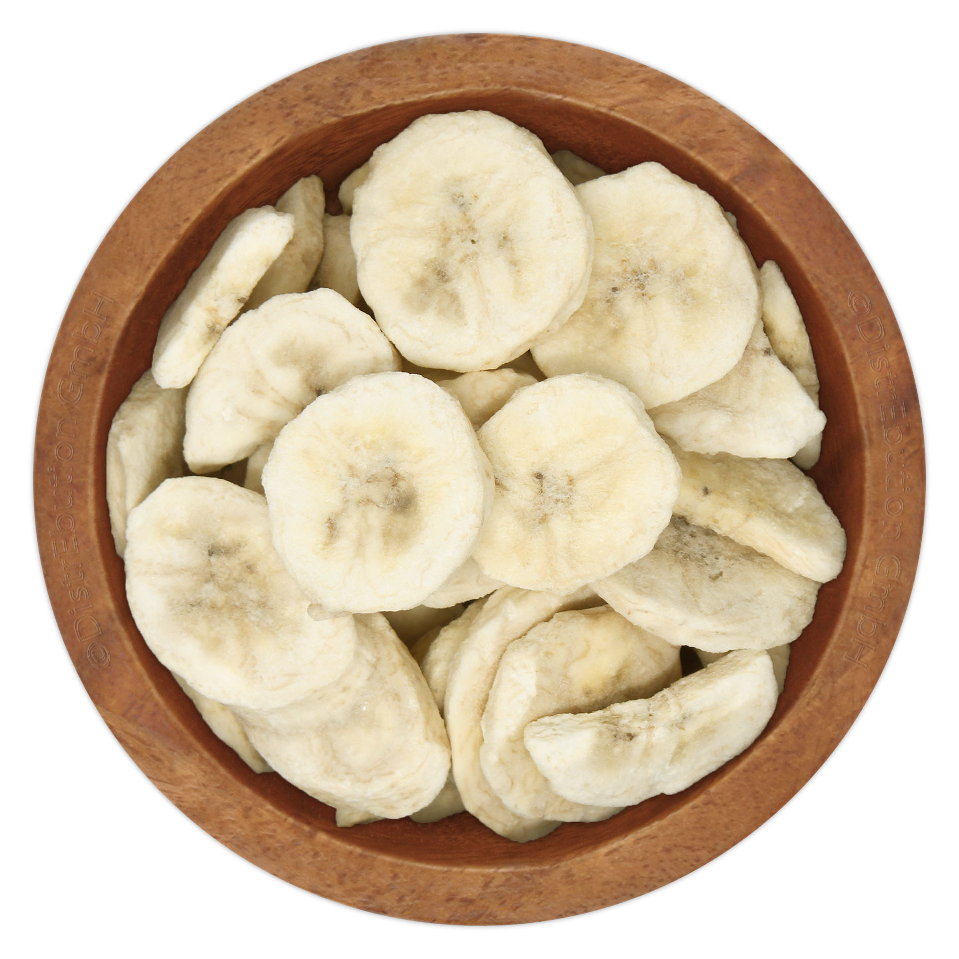 Gefriergetrocknete Bananenscheiben