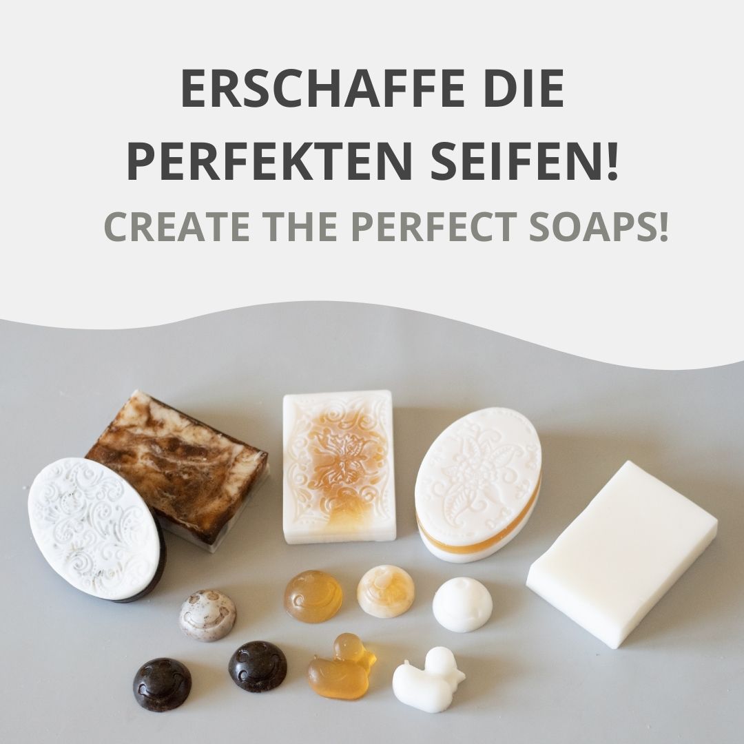 Sheabutter-Seifenbasis Gießseife Weiß