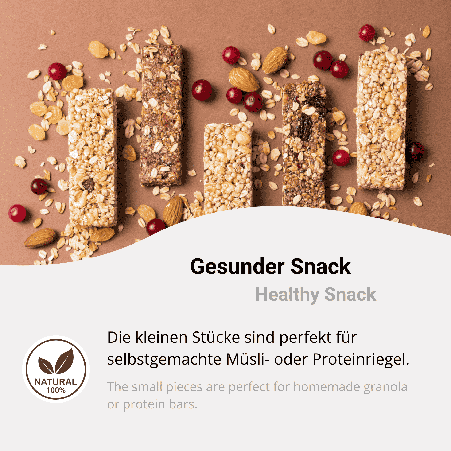 Gefriergetrocknete Himbeeren