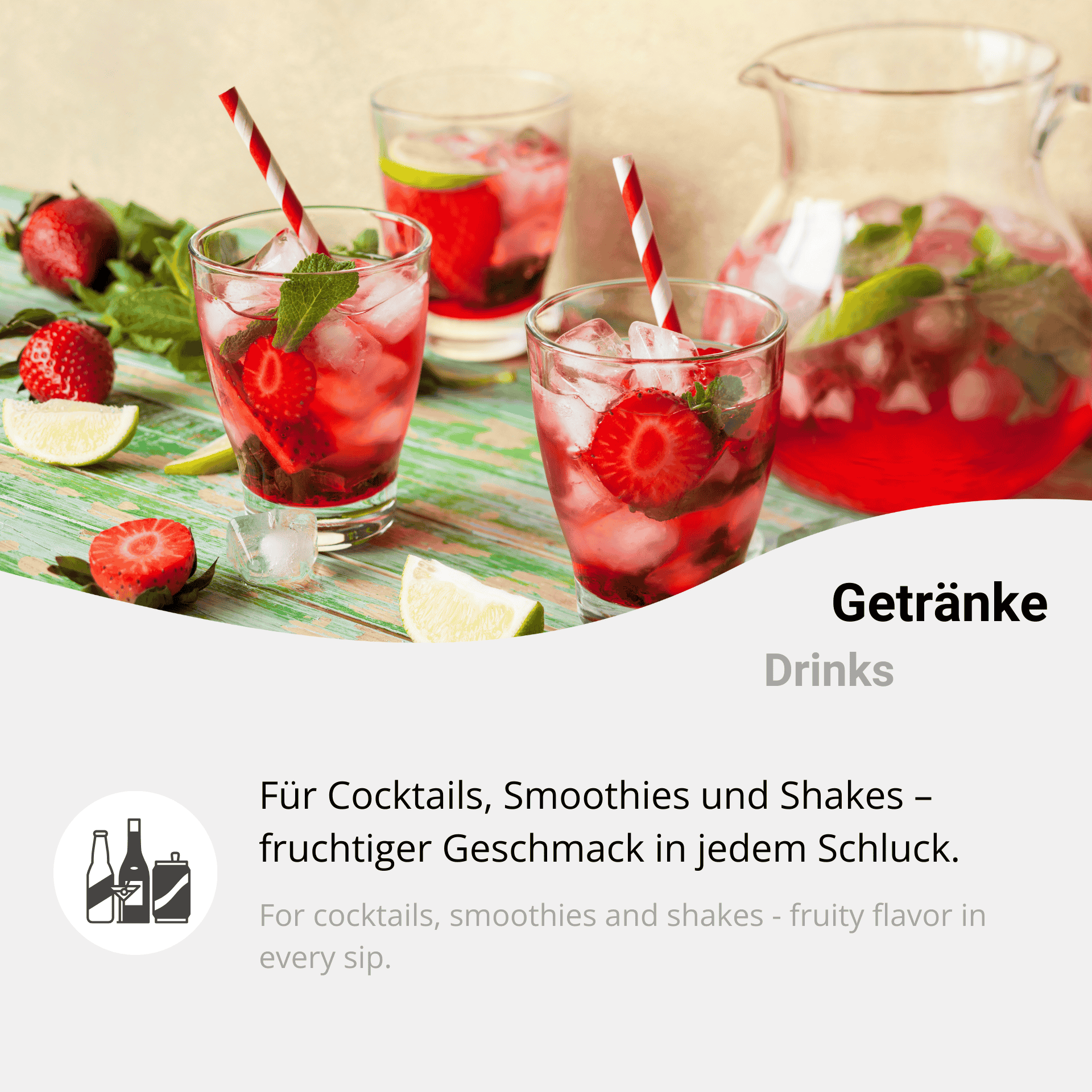 Gefriergetrocknete Erdbeeren