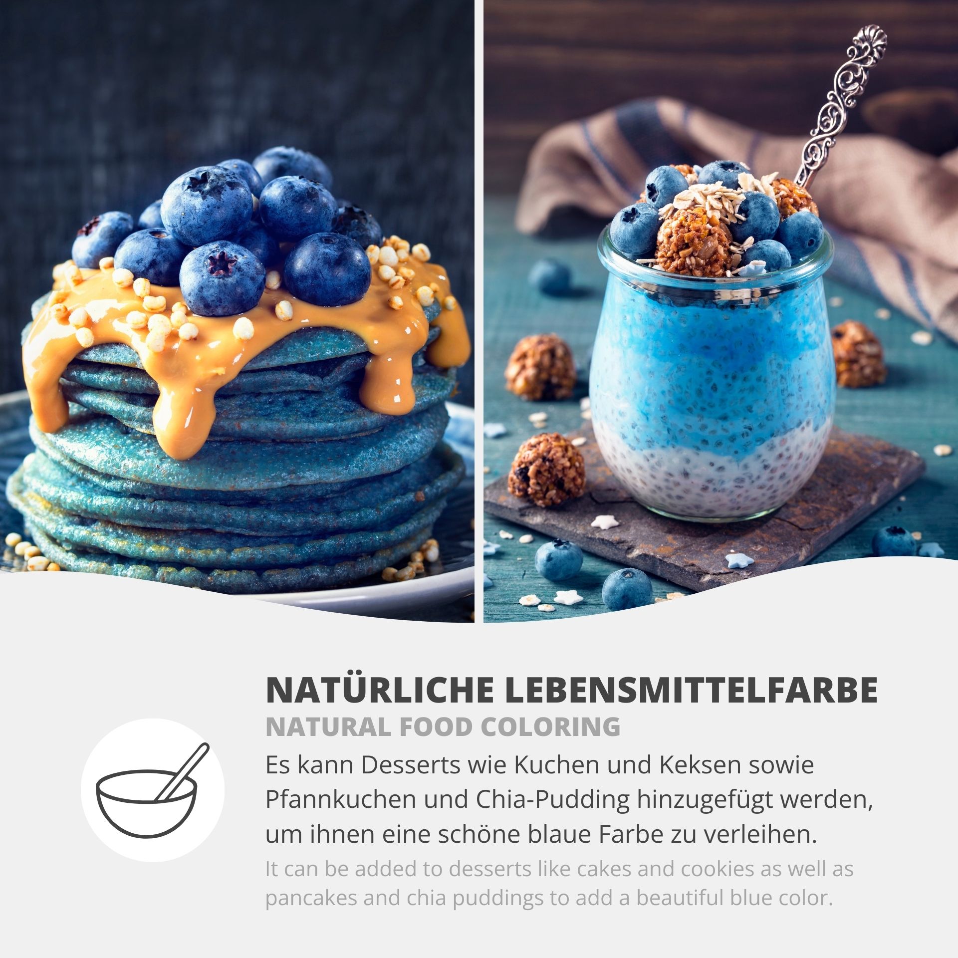 Spirulina Blau - Phycocyanin Pulver