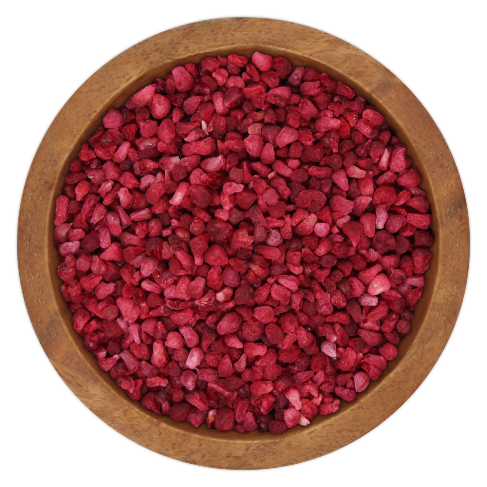 Gefriergetrocknete Himbeeren
