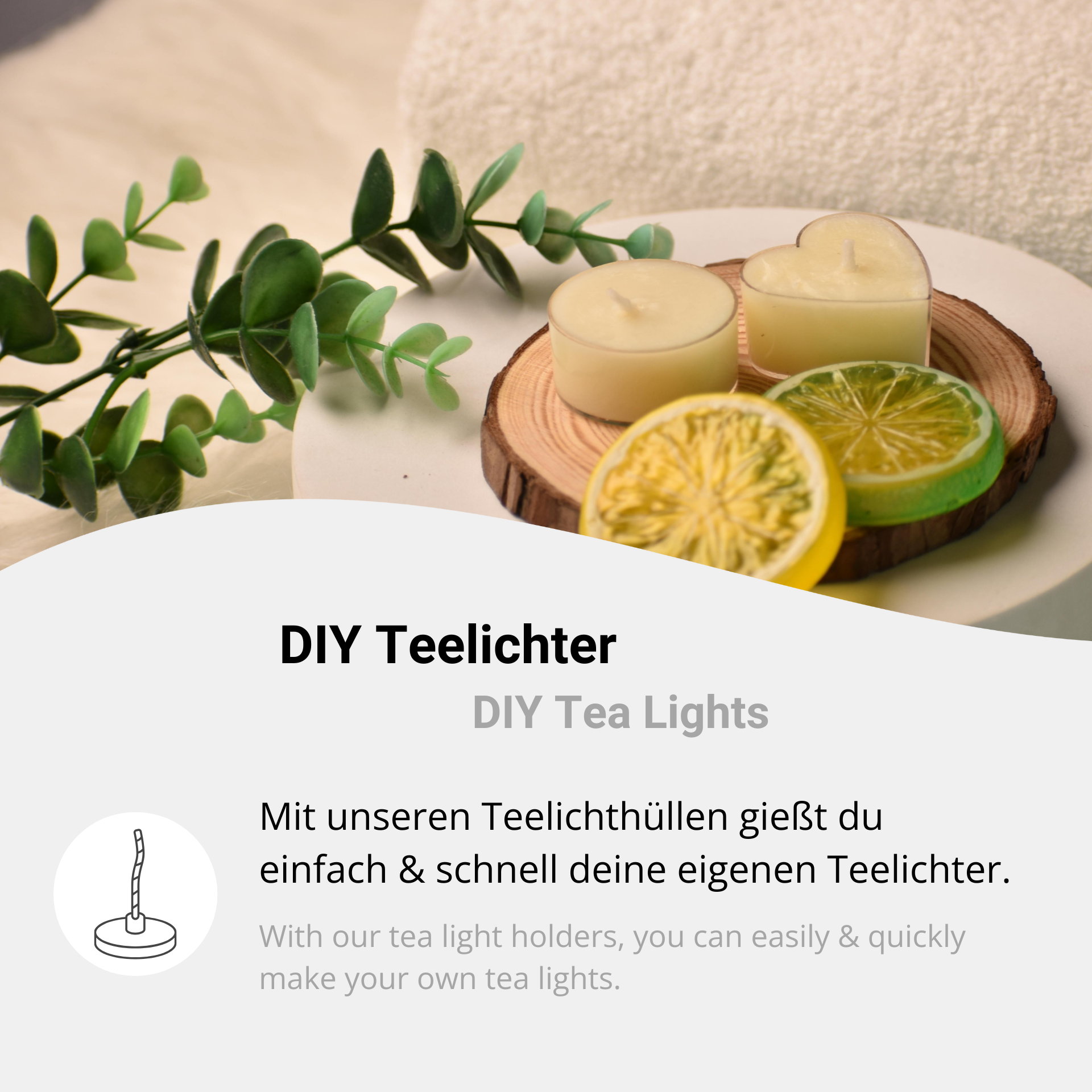 Teelichthüllen – Klassisch (20er Set)