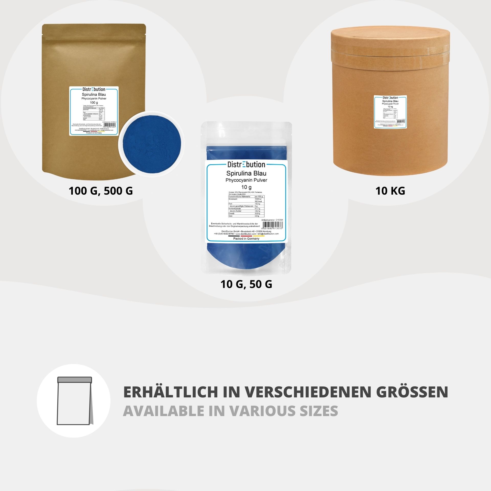 Spirulina Blau - Phycocyanin Pulver