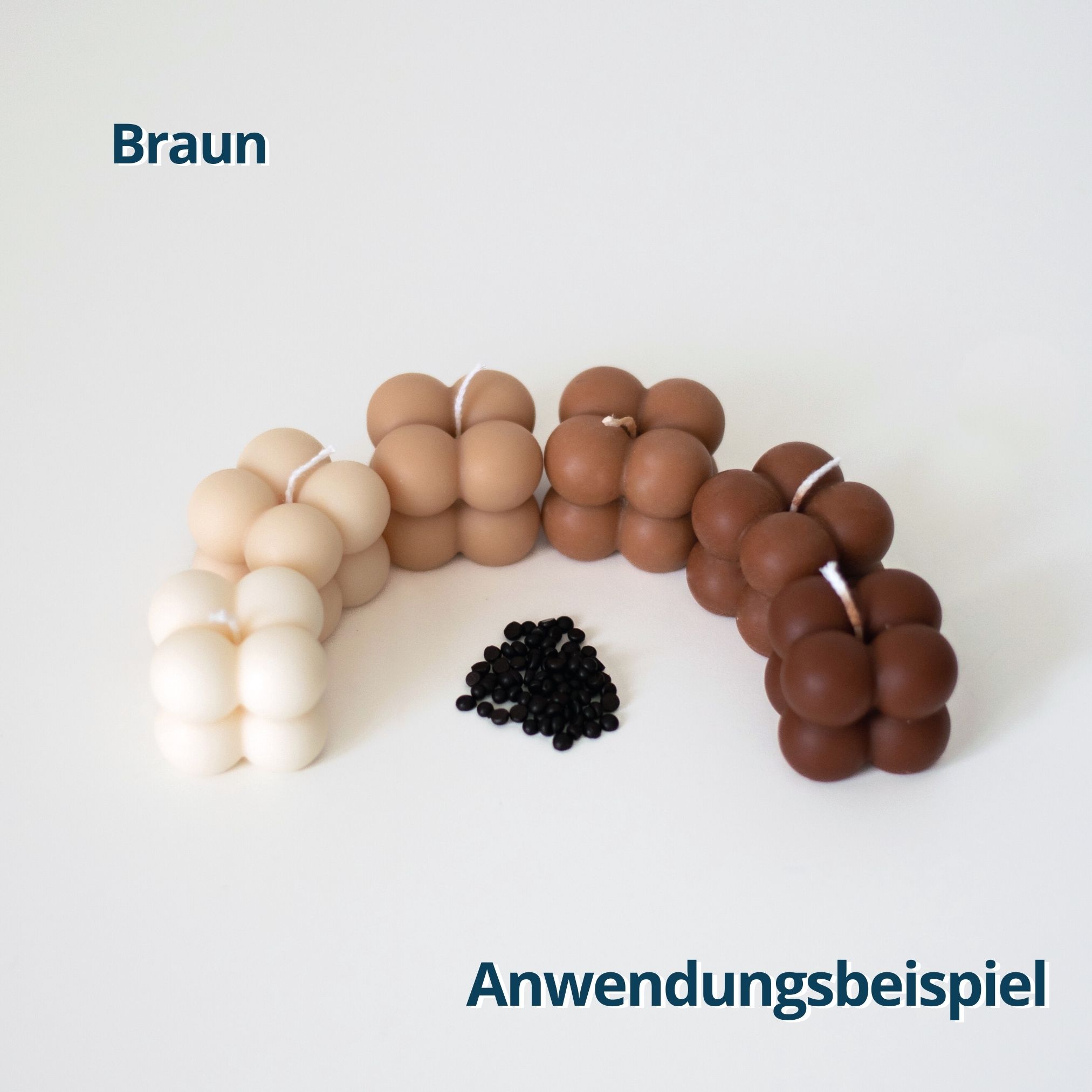 Hochkonzentrierte Kerzenfarbe in Pastillen zum Wachs färben (2804)