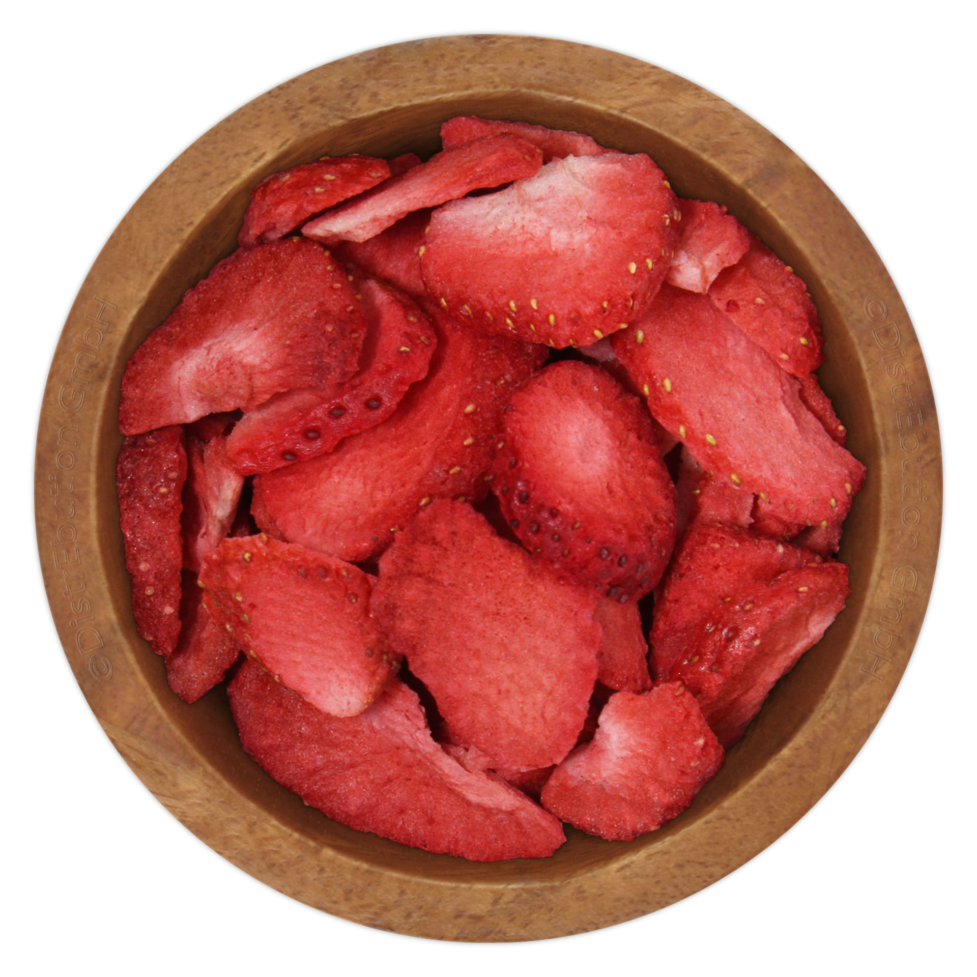 Gefriergetrocknete Erdbeeren