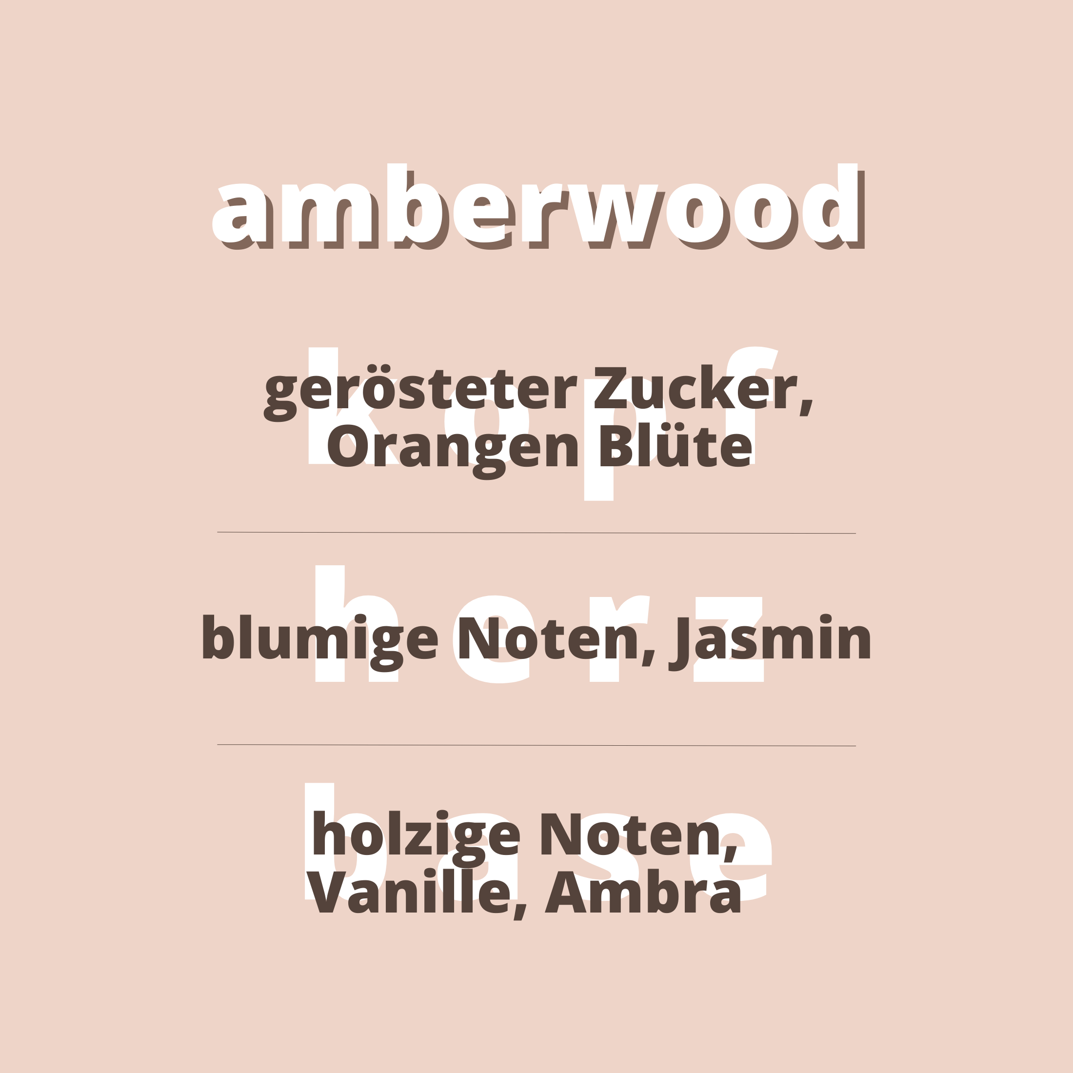 Duftnoten Amberwood