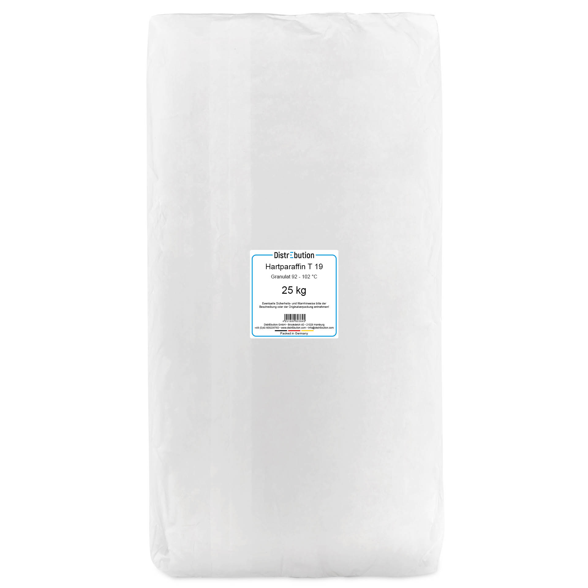 Hartparaffin T 19 Granulat 92 - 102 °C 25 kg