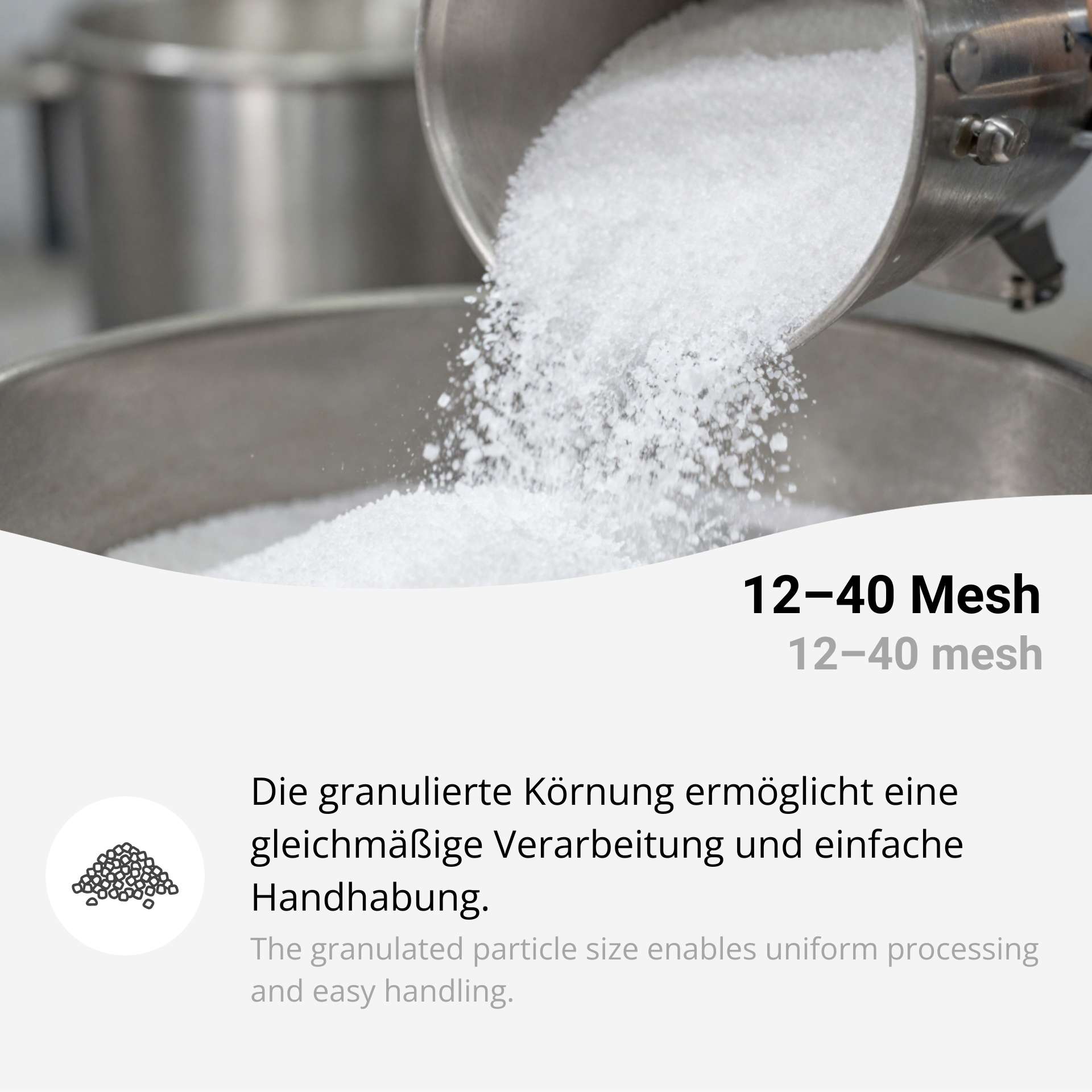 Zitronensäure Anhydrat E330, 12 - 40 Mesh