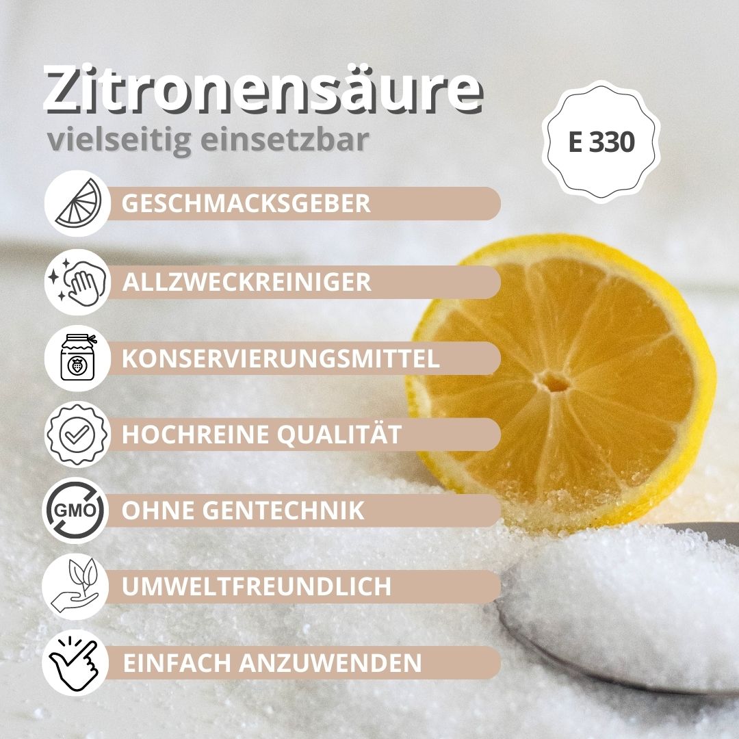 Zitronensäure Anhydrat 30 - 80 Mesh