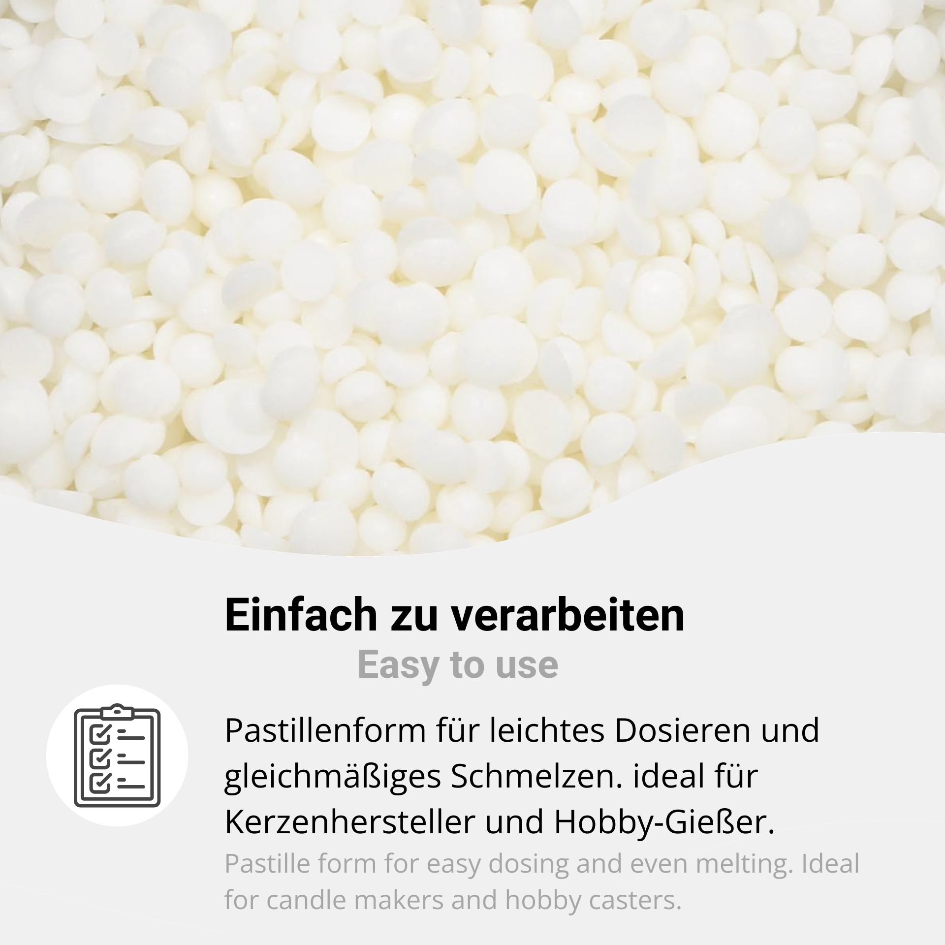 Golden Wax R45+ Rapswachs Pastillen für Kerzen