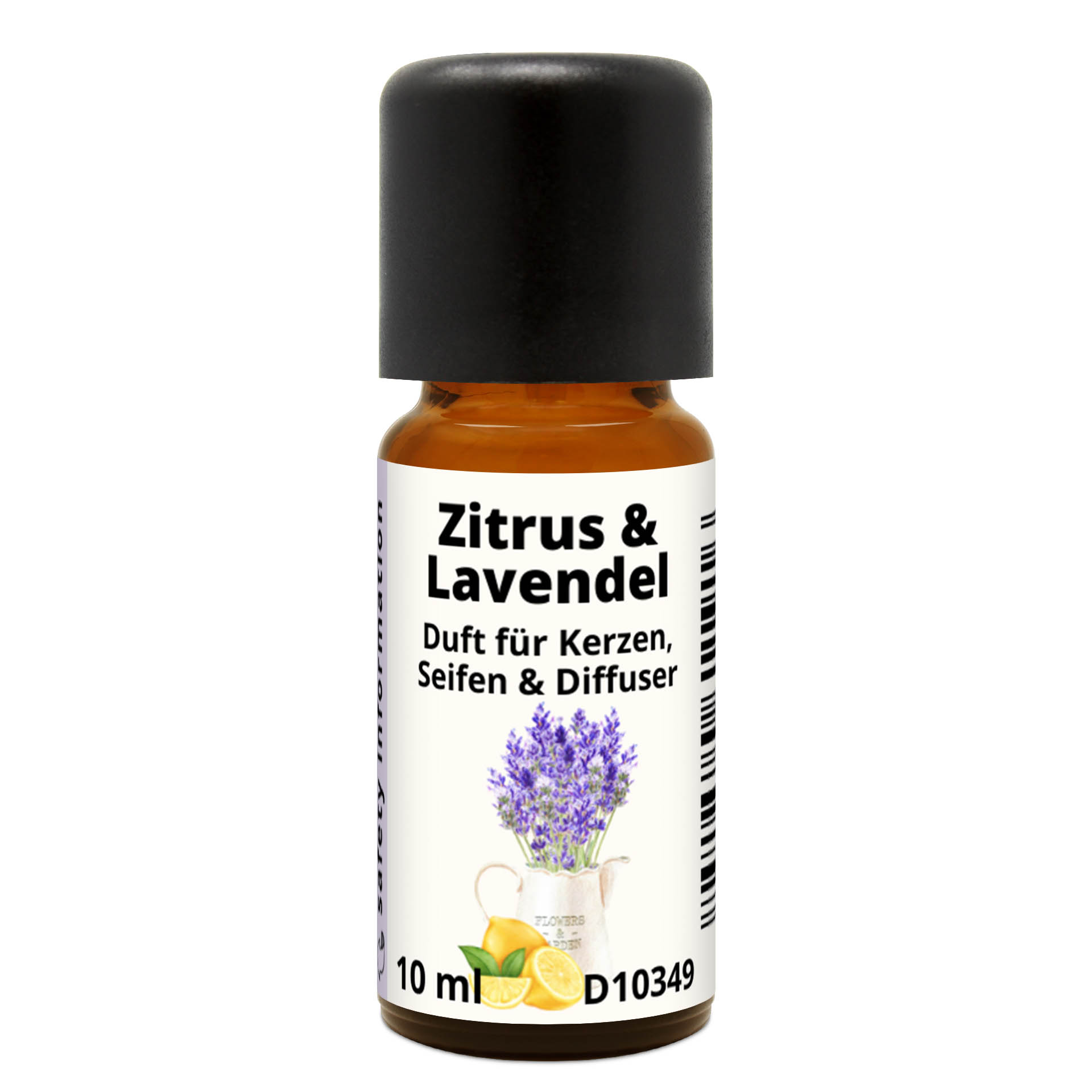 Zitrone & Lavendel Duftstoff für Kerzen, Seifen & Diffuser 10 ml
