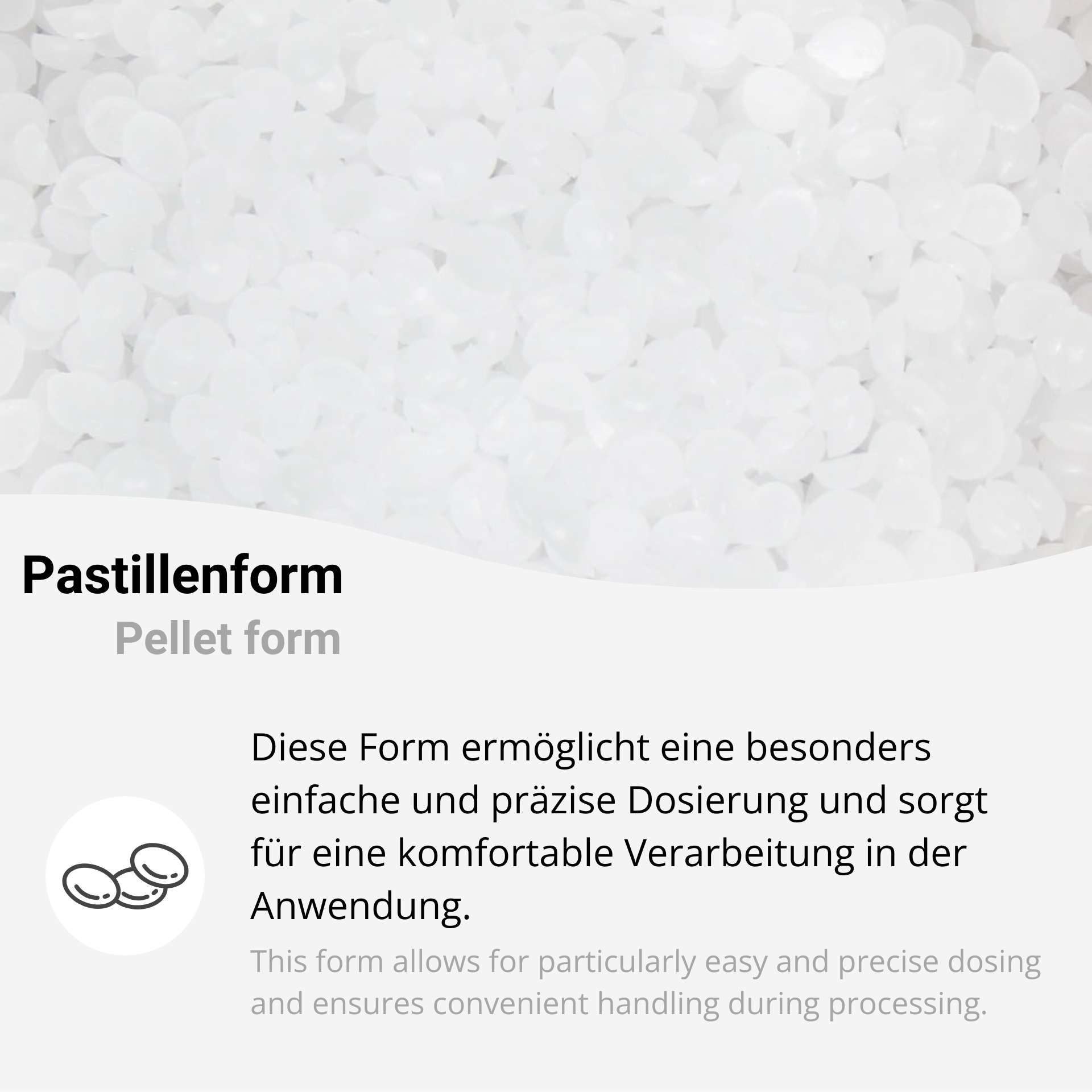 Paraffinwachs 58 - 60°C Erstarrungspunkt Pastillen Vollraffinat GER