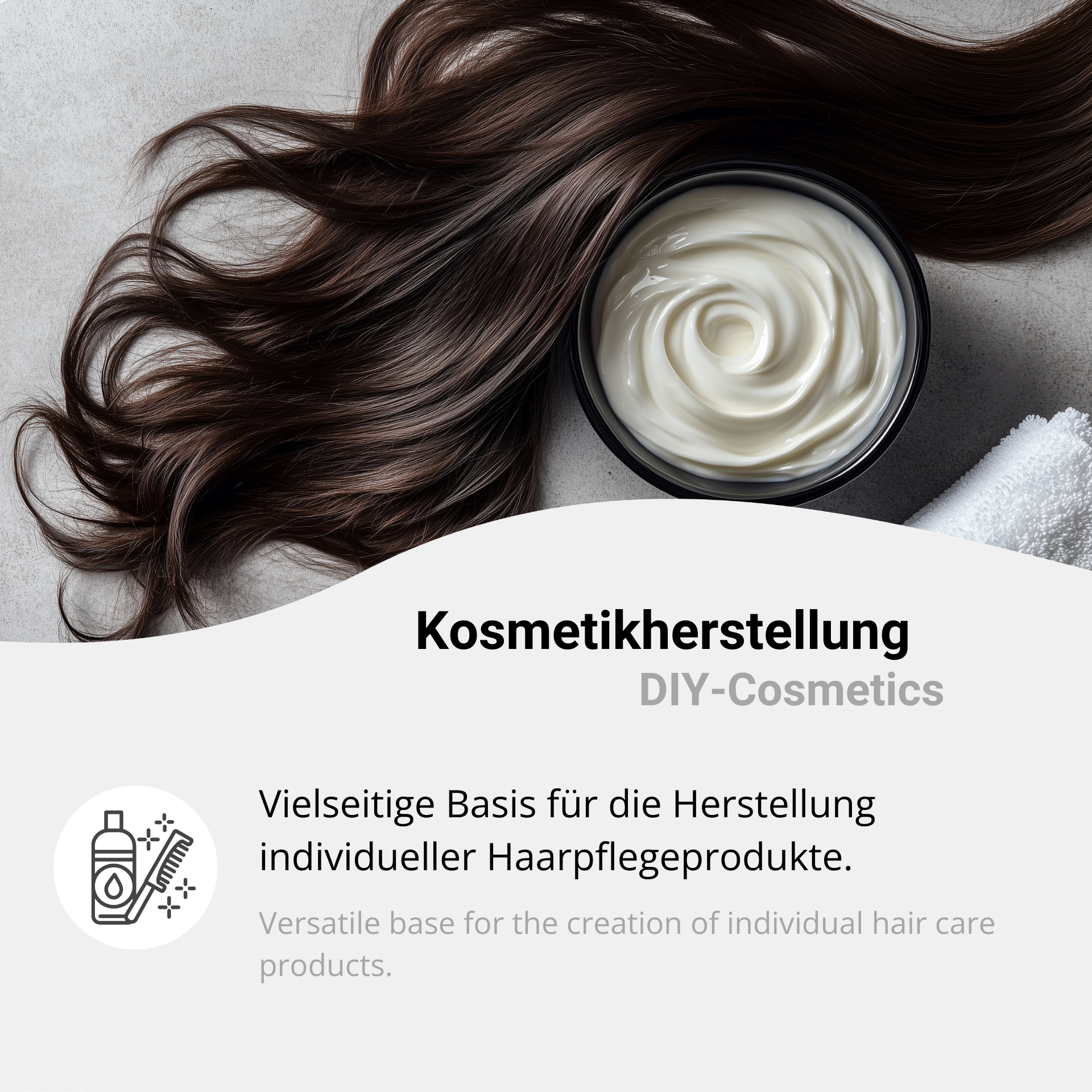 Basis für eigene Haarspülung