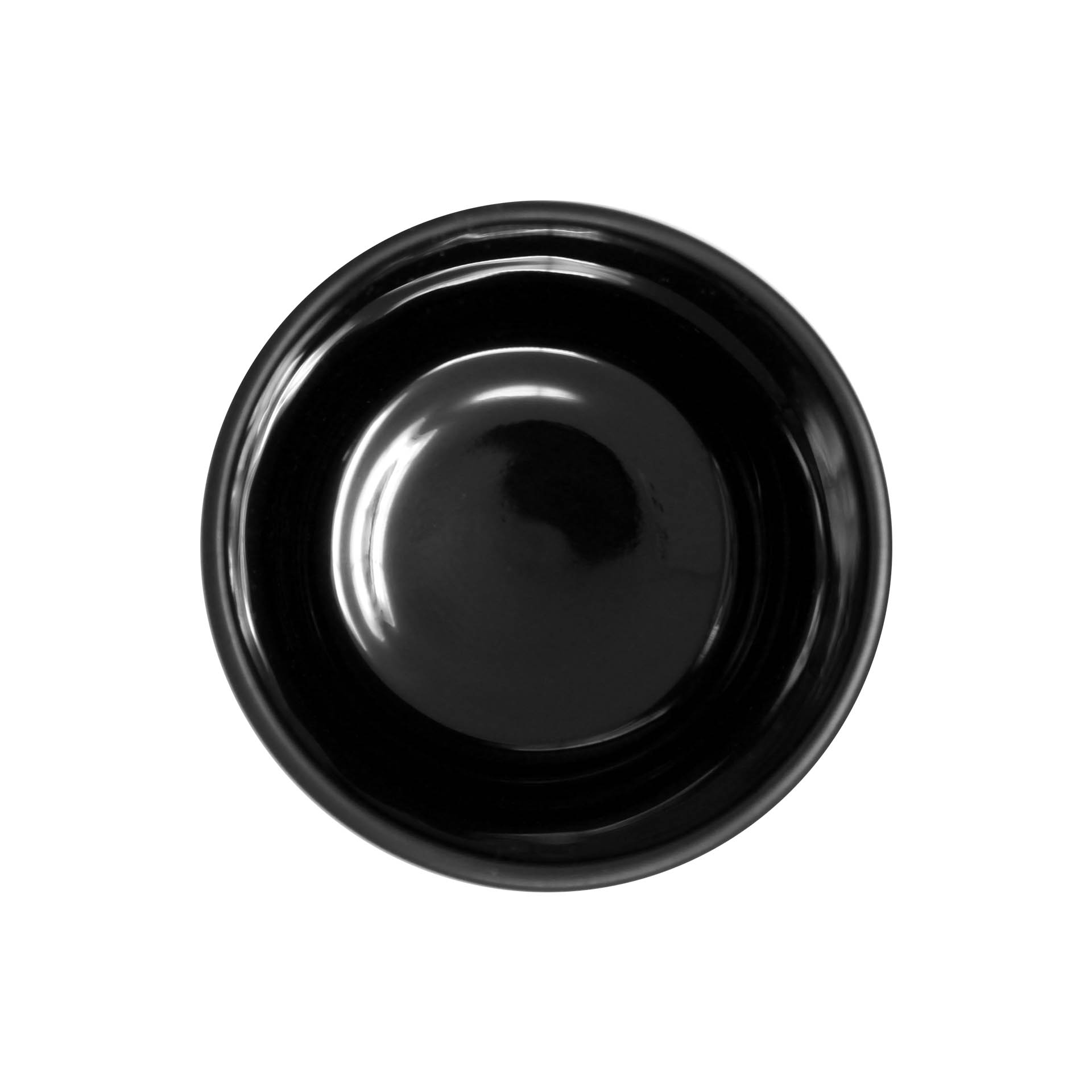 Kerzenglas schwarz matt 200 ml