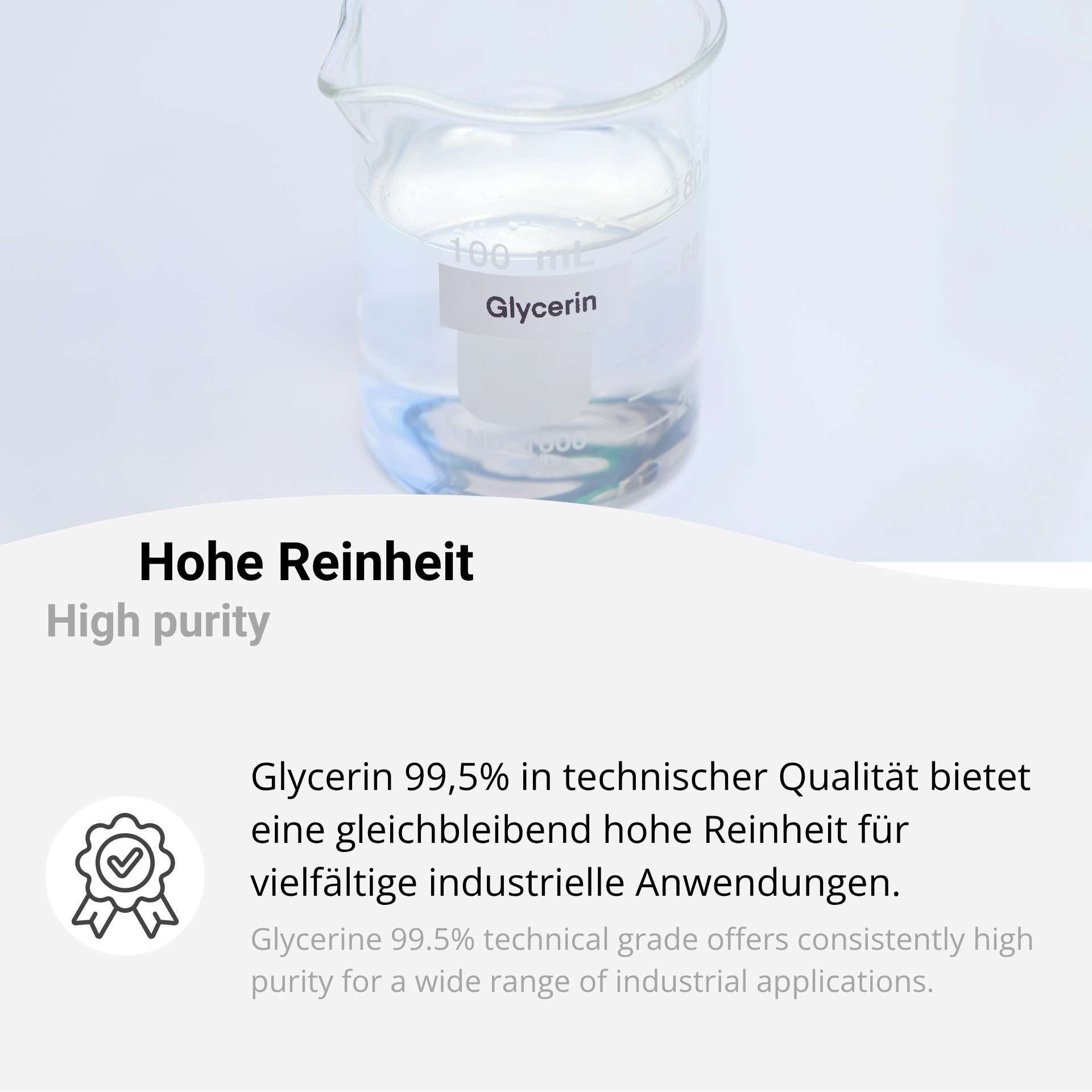 Glycerin 99,5% Technische Qualität