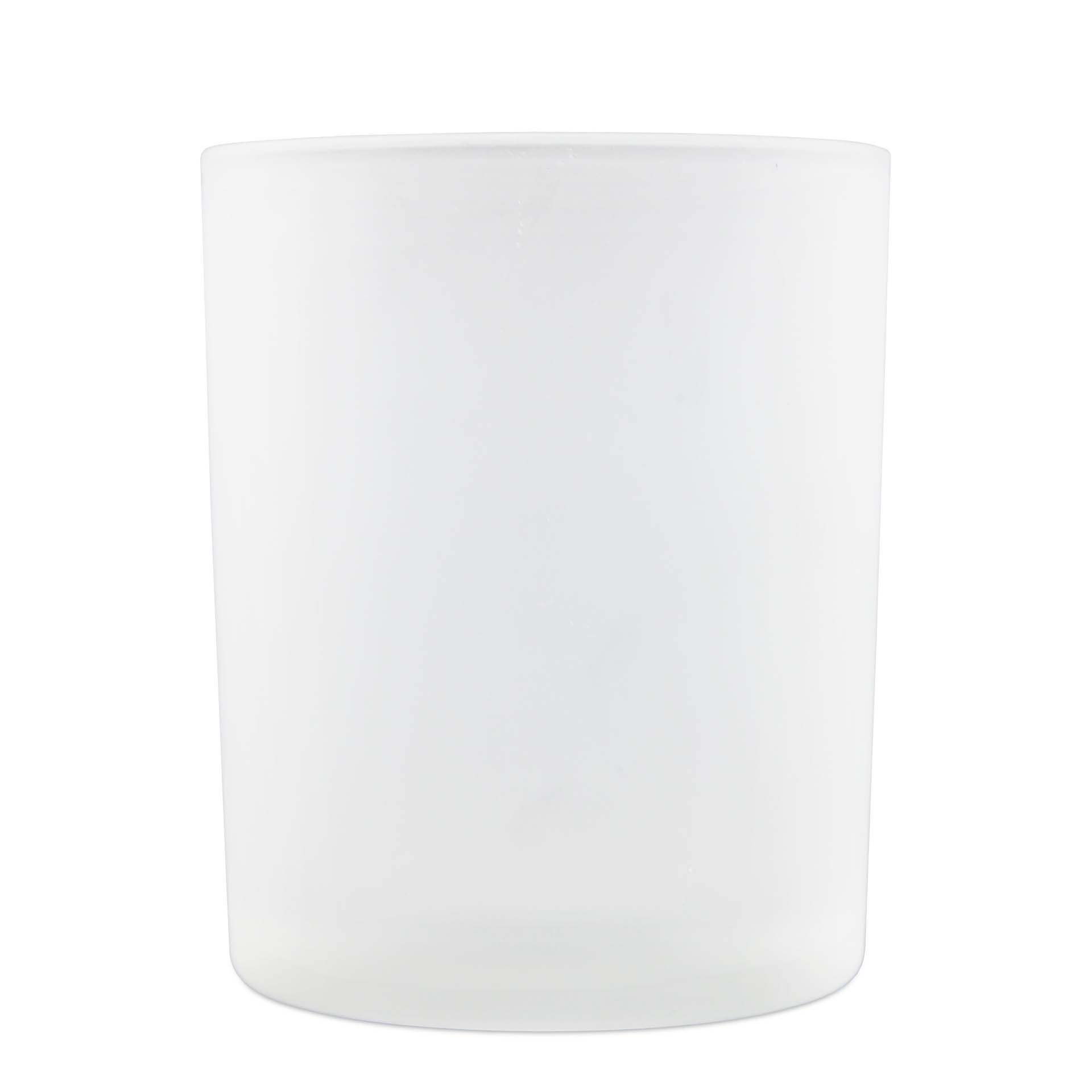 Glass Candle Jar Frosted 200 ml