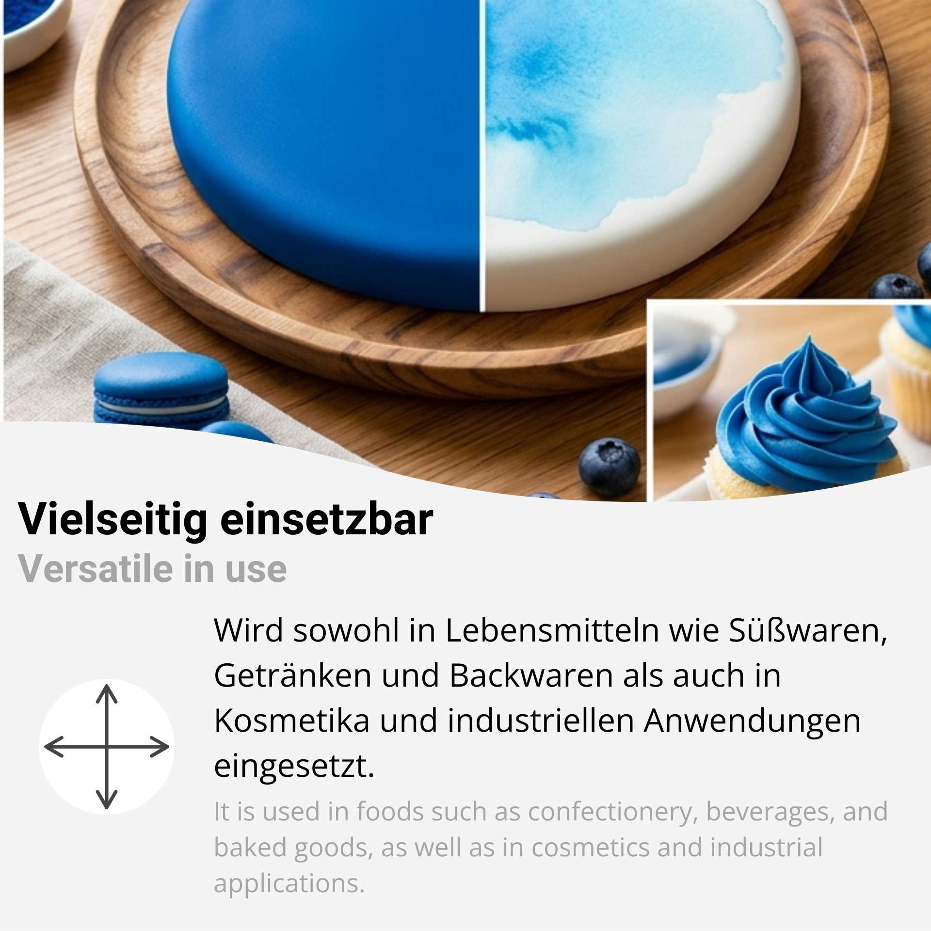 E 133 Brilliant Blue FCF Food Coloring Blue