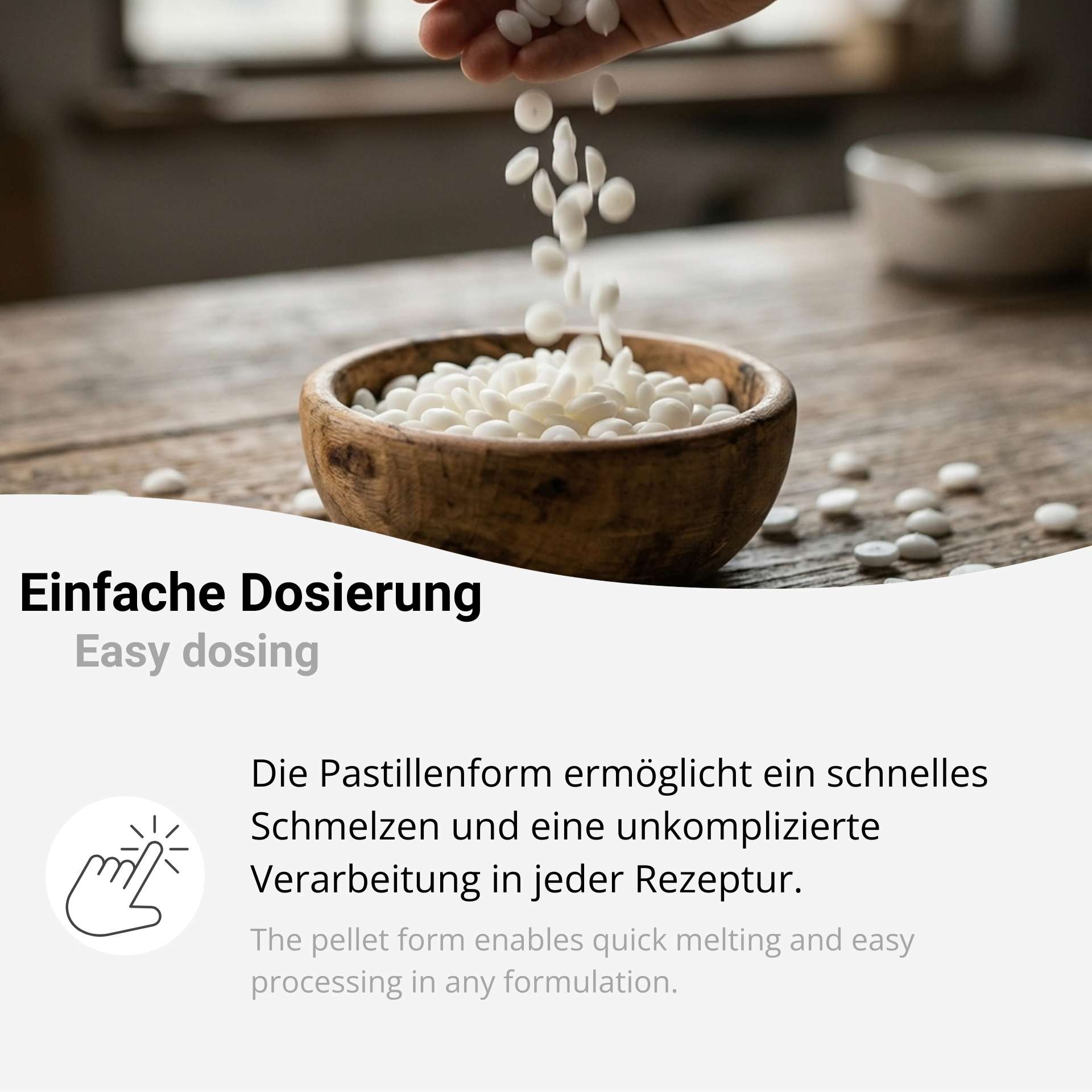 Bienenwachs Ph. Eur. Cera alba weiß Pastillen