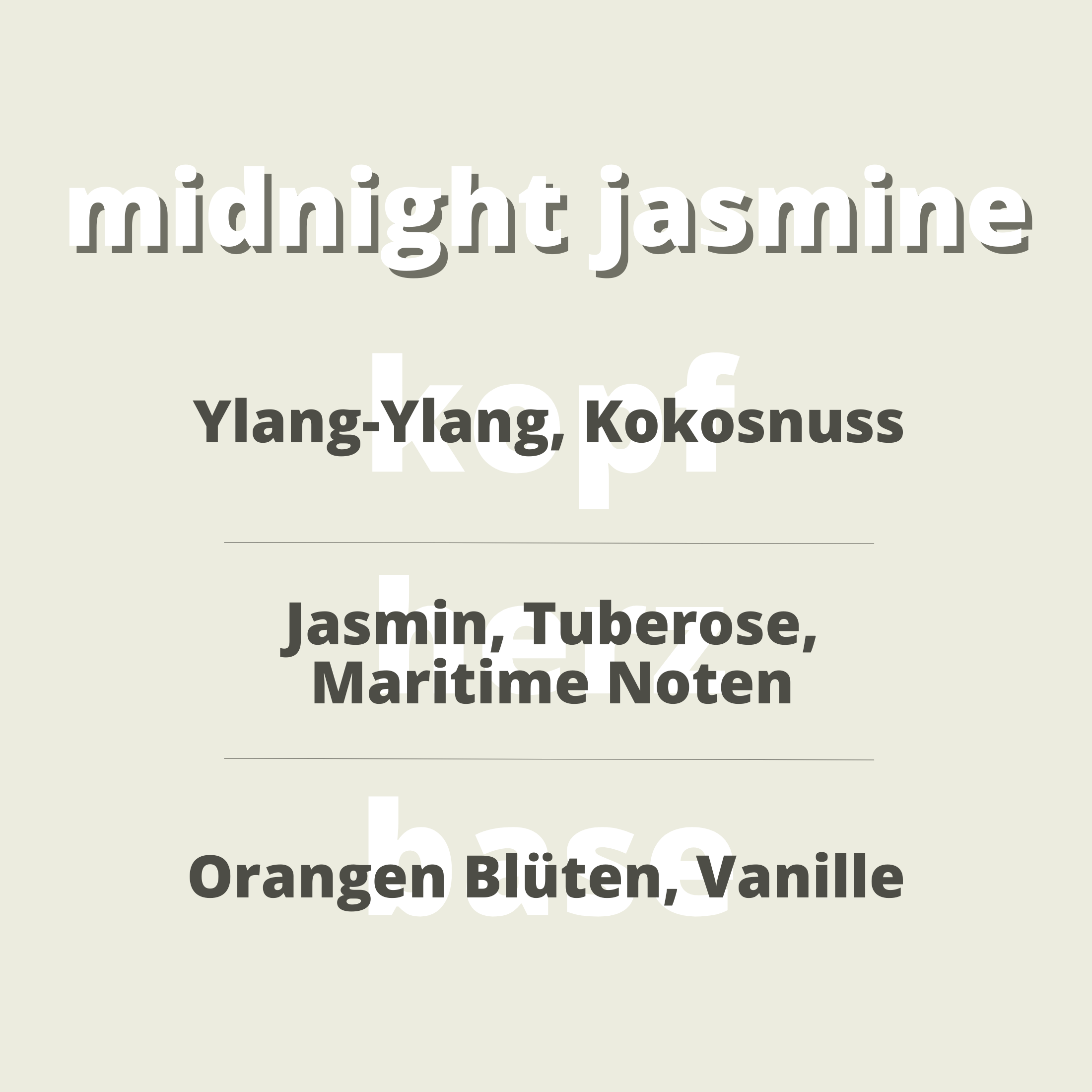 Duftnoten Midnight Jasmine