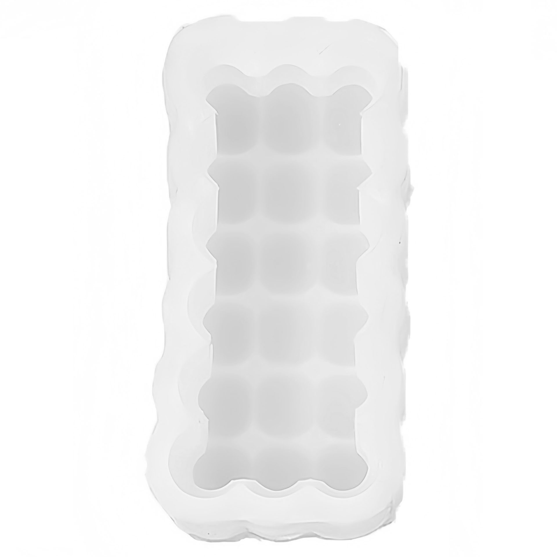 Kerzenform Doppelte Bubblekerze