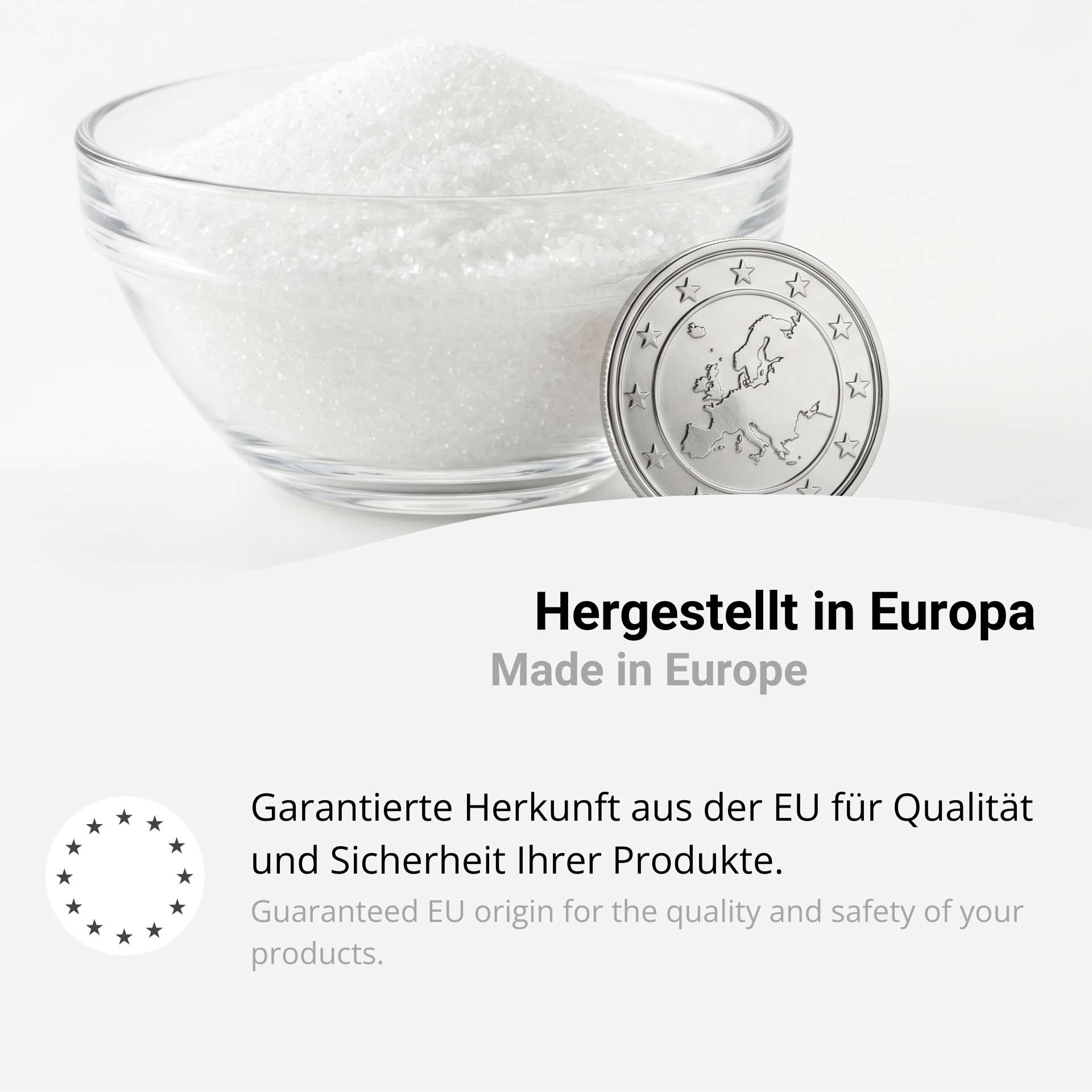 Zitronensäure Anhydrat E330, 16 - 35 Mesh – Europäisch