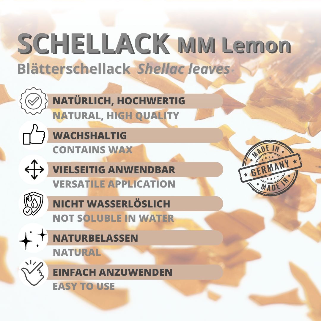 Shellac MM Lemon Flakes